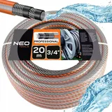 Neo Gartenschlauch 20 m orange/schwarz/mehrfarbig