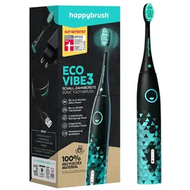 happybrush Eco Vibe 3 Black-Mint