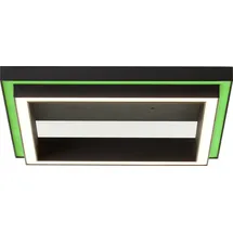 Brilliant Tuya Smart LED Panel Palva schwarz 30 x 30 cm dimmbar RGBW Smart