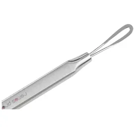 remos professional body care REMOS Komedonenquetscher/Pickelentferner mit 2 Schlingen Edelstahl rostfrei 10 cm