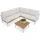 CASANOVA VAVA Lounge-Set 3-tlg. beige