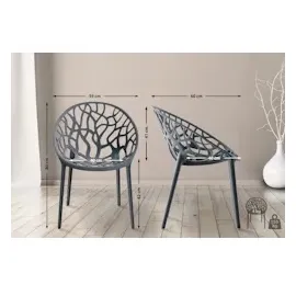 CLP Hope Gartenstuhl 59 x 60 x 80 cm anthrazit