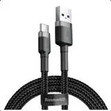 Baseus Cafule - USB-C Qc3.0 3a 1m Schwarz-Grau