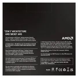 AMD Ryzen 5 9600X 6C/12T 3,9-5,4 GHz Box (100-100001405WOF)