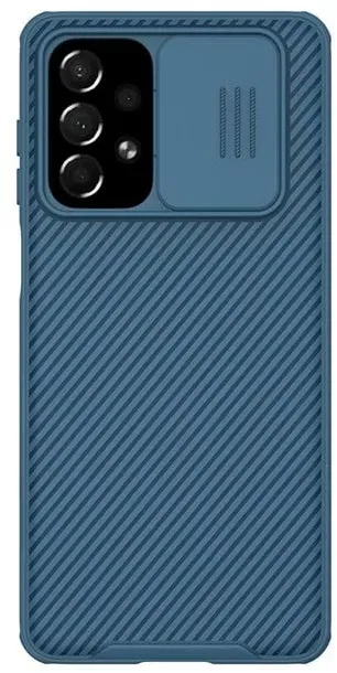 CamShield Pro Case Armored Case Cover Camera Cover Samsung Galaxy A73 Blue