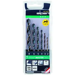 Spiralbohrersatz 2 - 8 HSS, flexibel , 6-teilig , Sprint Master TM6