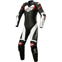 Alpinestars Stella GP Plus Damen 1-Teiler Motorrad Lederkombi schwarz-weiss-rot,