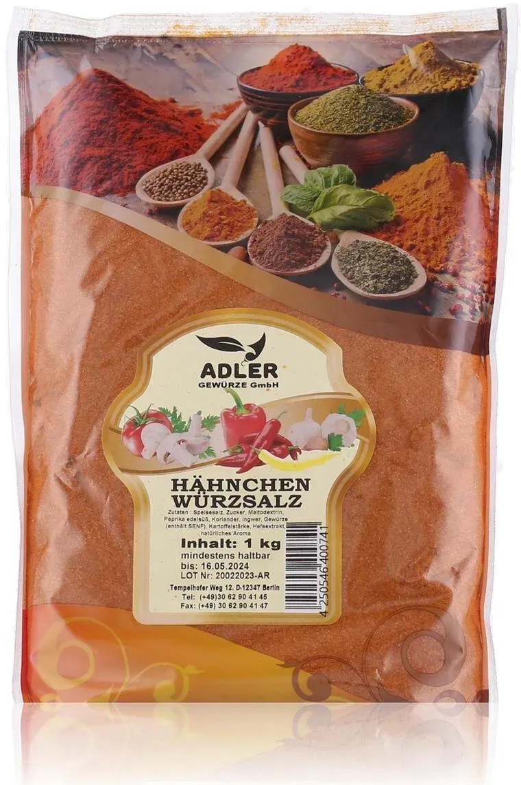 Adler Gewürze Hähnchen Würzsalz 1000g