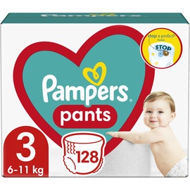 Pampers (Alte Version), Pants Boy/Girl 3 128 pc(s)
