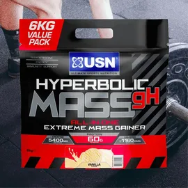 USN Hyperbolic Mass Vanille Pulver 6000 g