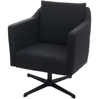 Mendler Lounge-Sessel HWC-H93b, Sessel Cocktailsessel Relaxsessel mit Fu√ükreuz, drehbar