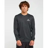 Rip Curl Stack UPF Long Sleeve black marle
