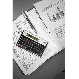 HP 12c Platinum Schwarz/Silber