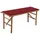 vidaXL Klappbank 118 x 38 x 45 cm Weinrot