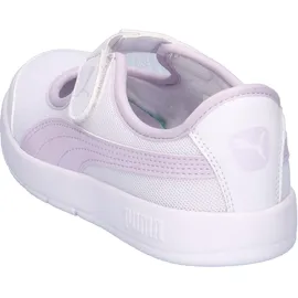 Puma Courtflex v3 Lina V Kinder Weiß/Lila 32