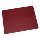 Laufer Läufer 32604 Matton Schreibtischunterlage 40x60 cm, rot, rutschfeste Schreibunterlage für besonders hohen Schreibkomfort, elegantes Zubehör für Schreibtisch, samtige Unterseite