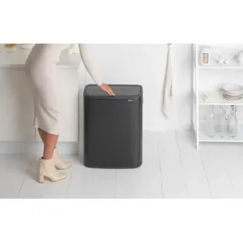 Brabantia Touch Bin 60 l Schwarz