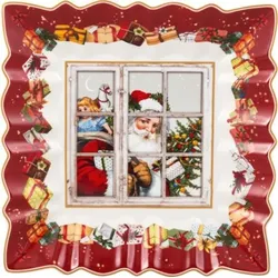 Villeroy & Boch Toy's Fantasy Schale eckig: Santa 23x23cm