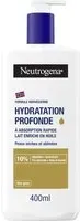 Neutrogena® Formule Norvégienne® Hydratation Profonde Lait Enrichi en Huile 400 ml