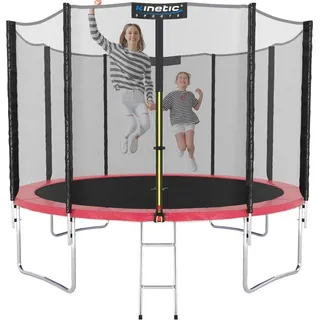 250 cm inkl. Sicherheitsnetz und Leiter Pink
