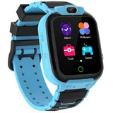 Ruopoem Smartwatch Kinder, Smart Watch Kinderuhr mit 16 Spiele MP3 Musik HD Kamera Video Alarm, Kinder Smartwatch Geschenke für Jungen und Mädchen von 3-15 Jahren