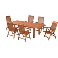 Merxx Comodoro Set 7-tlg. Braun