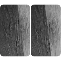 Wenko Schiefer Herdblende-/Abdeckplatte 2 St.