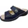 Finn Comfort Colina Damen Pantolette blau, Größe 42