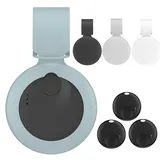 Hunde Tracker für Android, kompatibel mit Google „Mein Gerät Finden“, Bluetooth GPS Smart Tag ohne SIM-Karte & ohne ABO, Hundetracker mit IP67 wasserdichter Silikonhülle für Hundehalsband