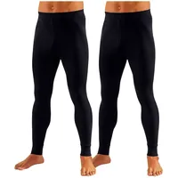 CLIPPER Lange Unterhose in schwarz, | Gr. 6,