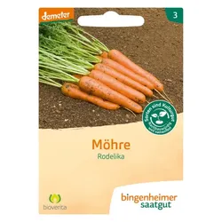 Bingenheimer Saatgut Möhre Rodelika