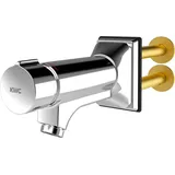 KWC F5 Wandbatterie Chrom