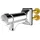 KWC F5 Wandbatterie Chrom