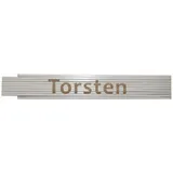 Heka Zollstock Torsten 2 m, weiß