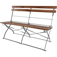 Mojawo Biergartenbank Biergartenmöbel Parkbank Holzbank Bank B110xT48xH84cm