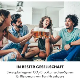 Klarstein Beerkules Bierzapfanlage schwarz