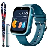 Save on OKYUK T45 Smartwatch Kinder, 4G Kinder smartwatch, GPS Tracker Kinder,Armbanduhr Kinder Junge,kinderuhr mit Video Phone Call, Nachrichten, Schulmodus, SOS-Funktion, Kamera und Schrittzähler (Schwarz) and more