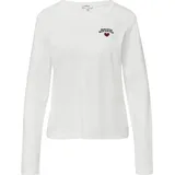 s.Oliver Verkürztes Longsleeve mit Stickerei-Detail - 36