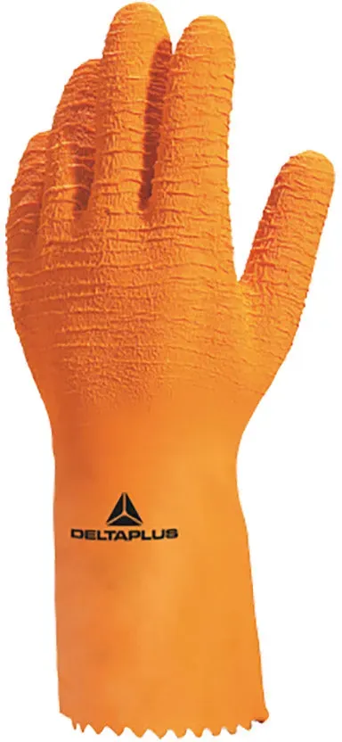 Handschuh Latex VE990 - orange - 8 / 9