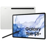 Samsung Galaxy Tab S8+ 12.4" 256 GB Wi-Fi silber
