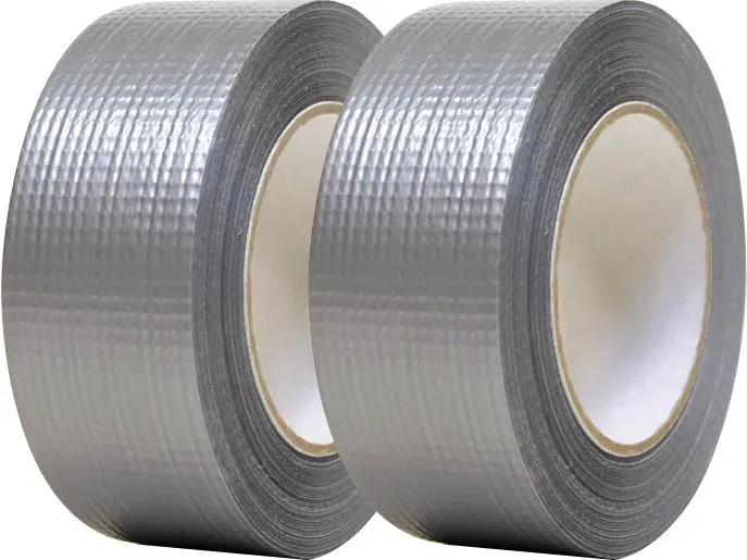 Gerband 246 Gaffa Tape Gewebeklebeband 48mm x 50m Silbergrau 2x Set