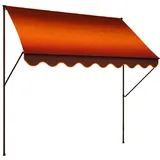 Angerer Klemmmarkise Exklusiv 200 cm orange/braun