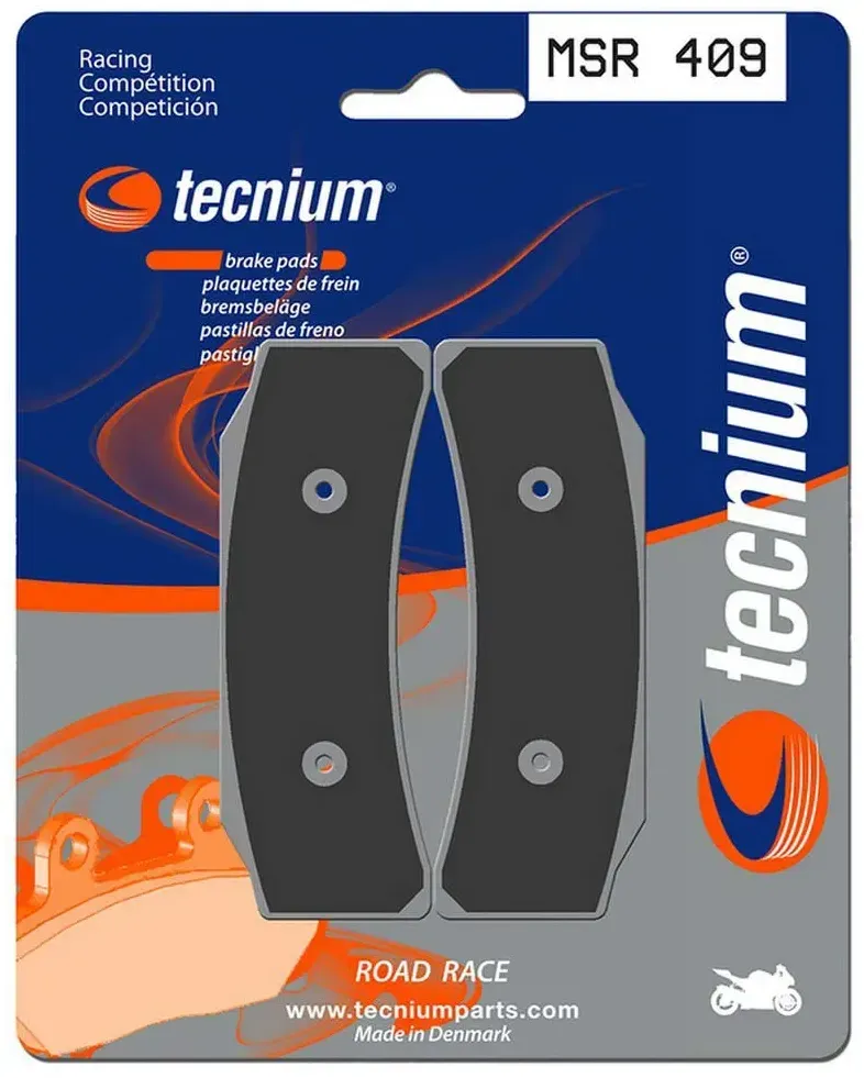 Tecnium Msr409 Profesional Competition Sinterbremsbeläge - Grey - One Size