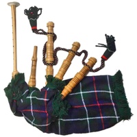 Kinderspielzeug-Dudelsack – Junior Set mit Dudelsack, – Dudelsack, Übungs-Chanter-Schilf – viele Schottenkaro-erhältlich (Mackenzie Tartan)