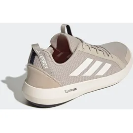 adidas Terrex Boat Climacool Shoes, Wonder Beige/Chalk White/Semi Impact Orange, 47 1/3 EU