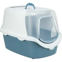 Trixie Katzentoilette Vico Open Top 40 x 40 x 56 cm Blaugrau/Weiß