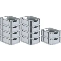 Proregal 10x Eurobox NextGen Economy | Griffe offen |HxBxT