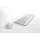 Cherry DW 8000 Wireless Tastatur CH Set weiß/silber