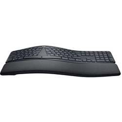 Logitech Tastatur Ergo K860 Ergonomische Tastatur in Graphit