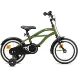 Nogan Rumble Kinderfahrrad  – Armeegrün 14"